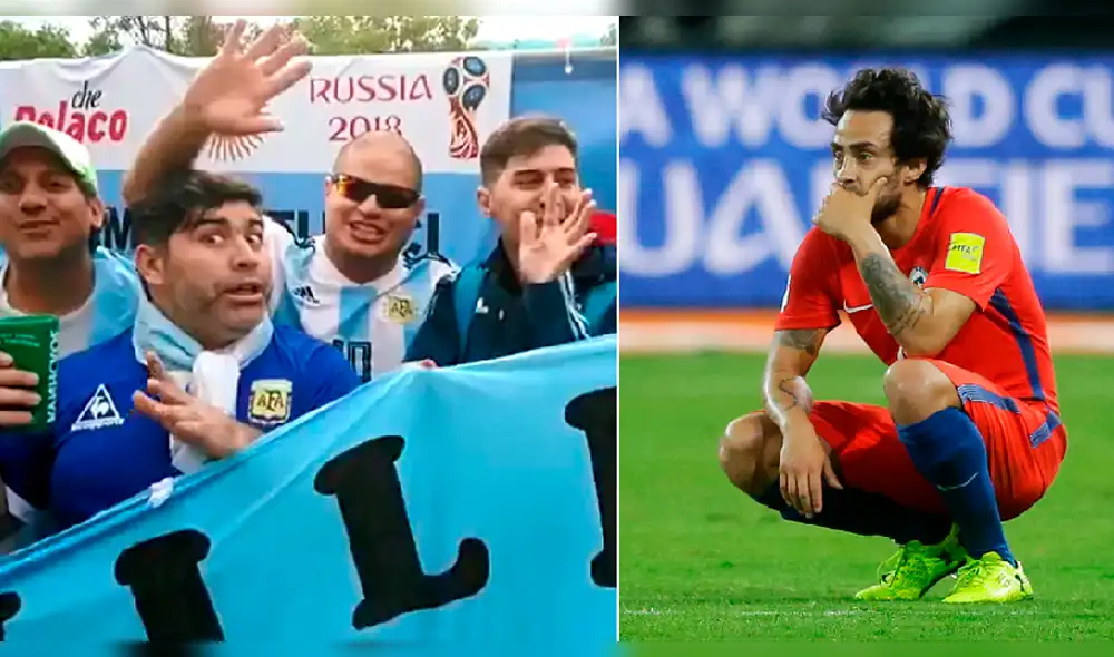Hinchas argentinos se burlan de Chile al estilo de la canción ‘Bella Ciao’ [VIDEO]