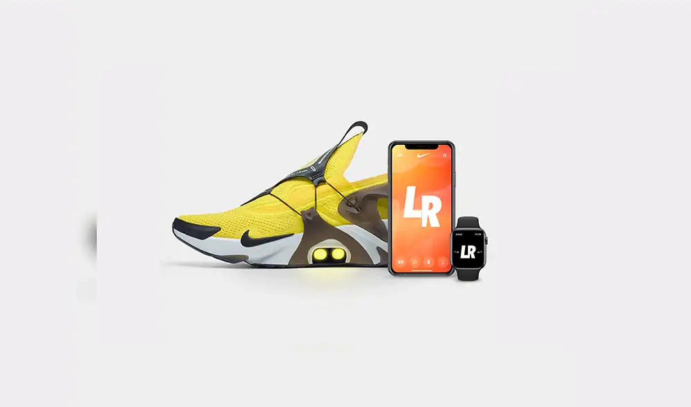 Las nuevas Adapt Huaraches de Nike podrán controlarse a través de Siri. Las nuevas Adapt Huaraches de Nike podrán controlarse a través de Siri.