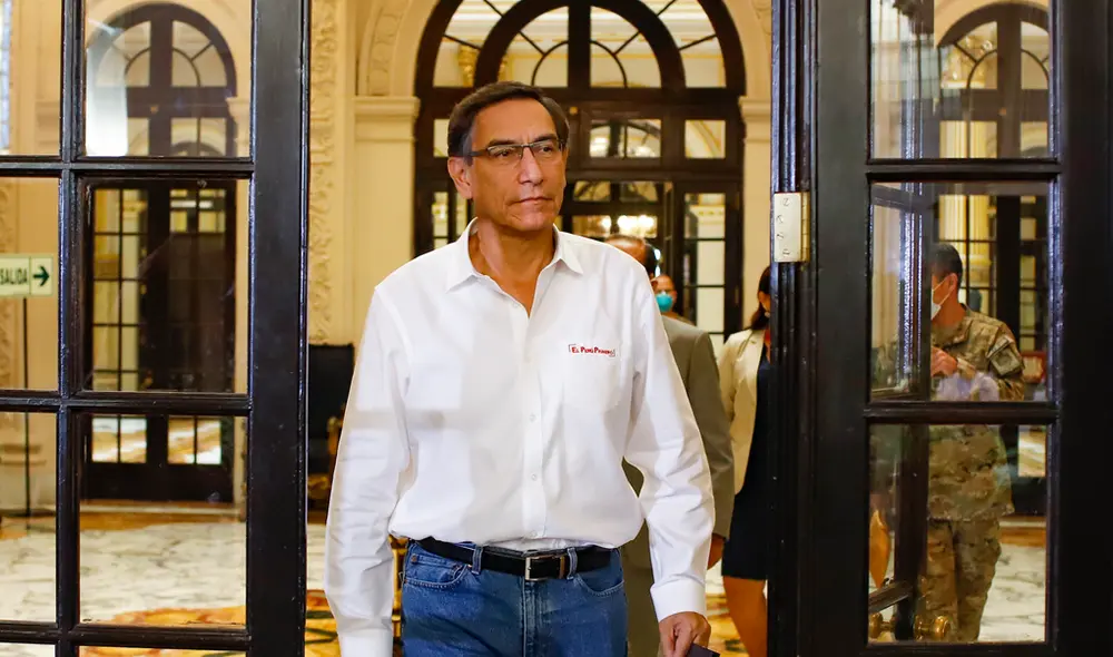 Martín Vizcarra aseguró que actúan con transparencia en beneficio de la población. Foto: Presidencia.