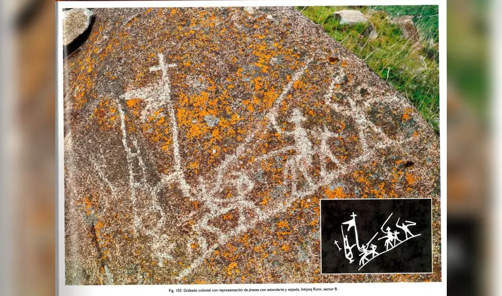 Arete rupestre en Chumbivilcas