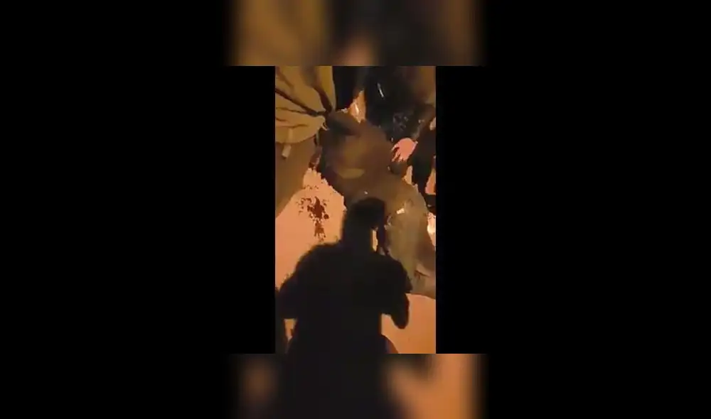 Juliaca: Turba propina tremenda golpiza a dos sospechosos de robo en hospedaje [VIDEO]