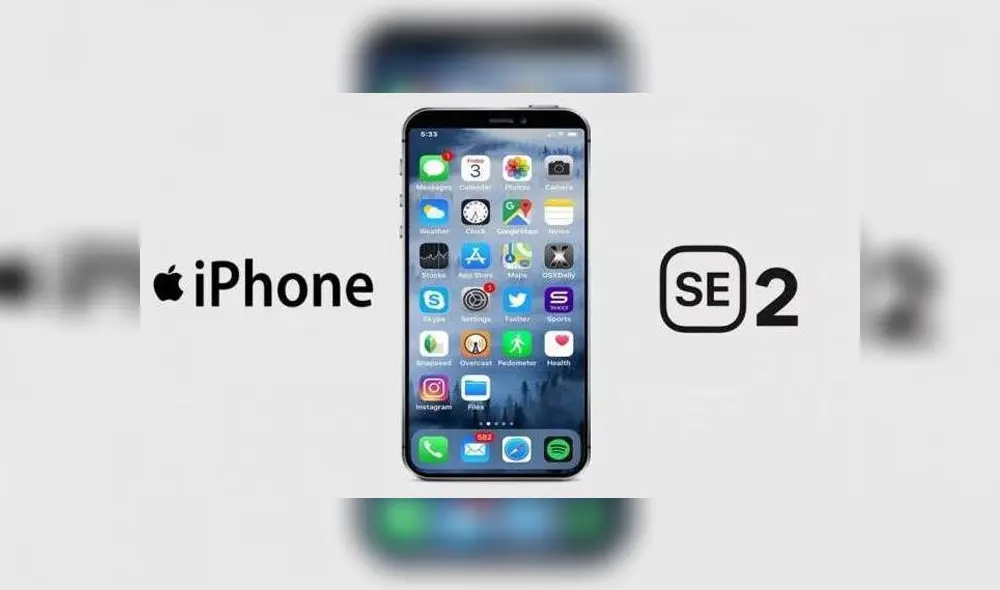 El iPhone SE 2 tendrá un diseño similar al iPhone 8.