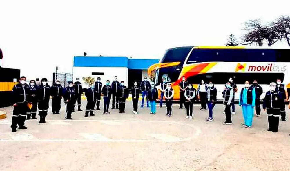 Médicos y enfermeras arribaron a las regiones del sur. Foto: Minsa. Médicos y enfermeras arribaron a las regiones del sur. Foto: Minsa.