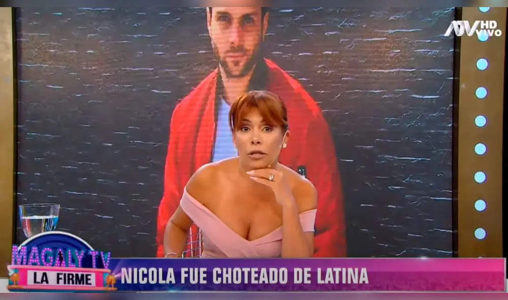 Magaly Medina se pronuncia sobre la suspensión del contrato de Nicola Porcella