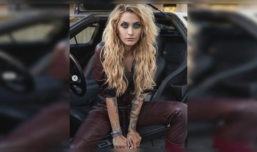 Hija de Michael Jackson posa desnuda junto a su mascota y es criticada en redes 