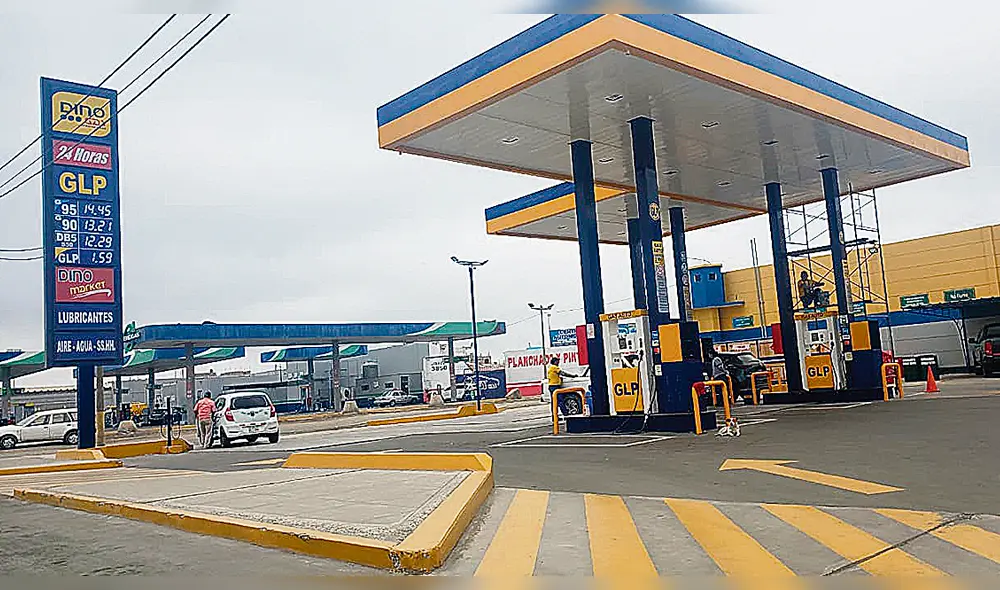 Suben gas. Combustible subió en grifos de Chimbote.