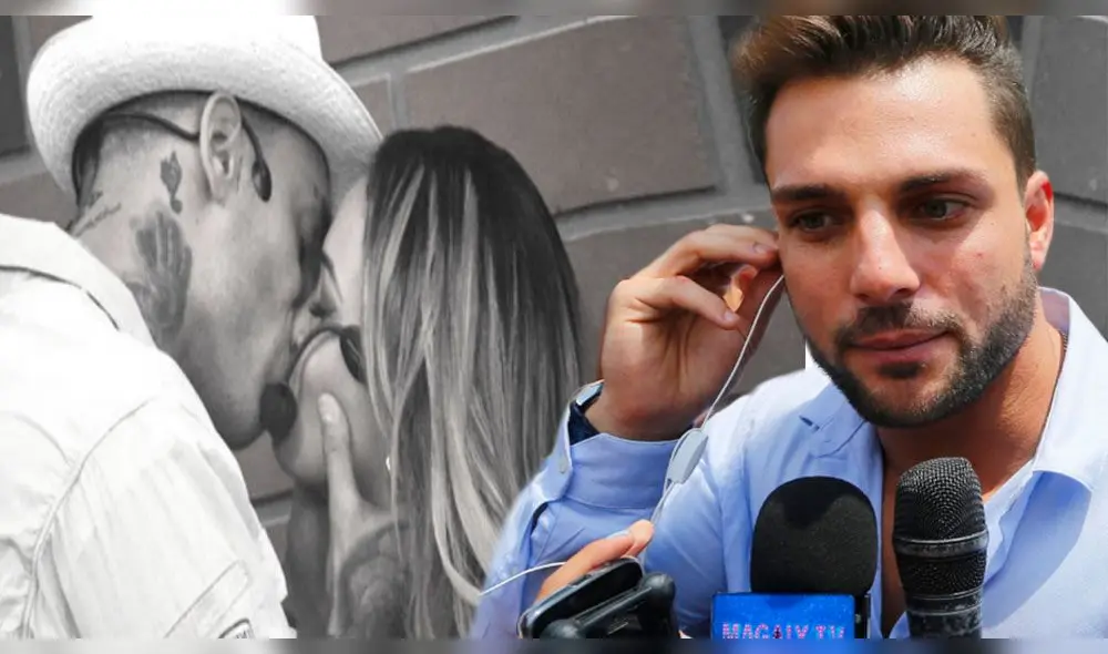 La reacción de Nicola Porcella tras el beso de Angie Arizaga y Jota Benz La reacción de Nicola Porcella tras el beso de Angie Arizaga y Jota Benz