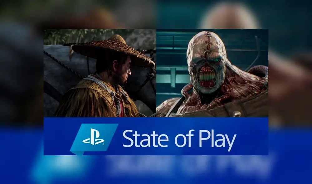 State of Play presentará tráiler de Resident Evil 3 Remake y Ghost of Tsushima