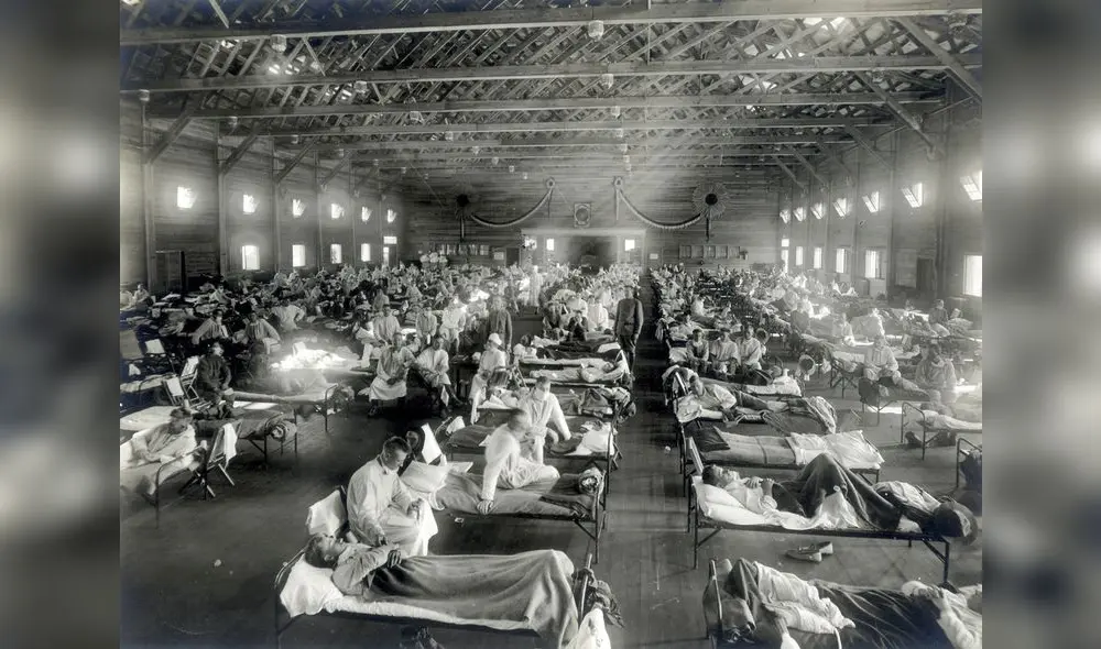 La gran cantidad de infectados abarrotó los hospitales del país. (Foto: Museo Nacional de Salud y Medicina)