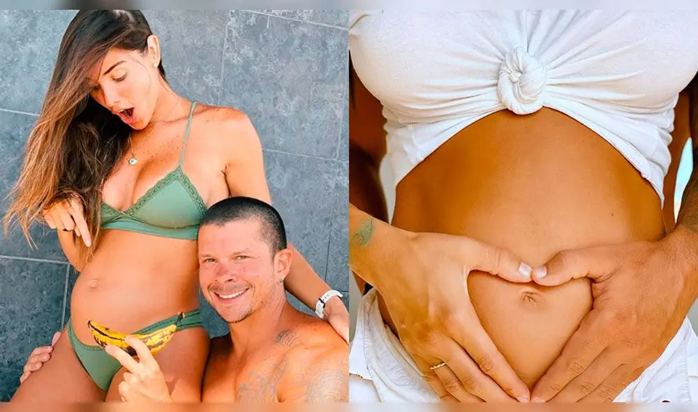 Korina Rivadeneira sorprende con su avanzado embarazo Korina Rivadeneira sorprende con su avanzado embarazo