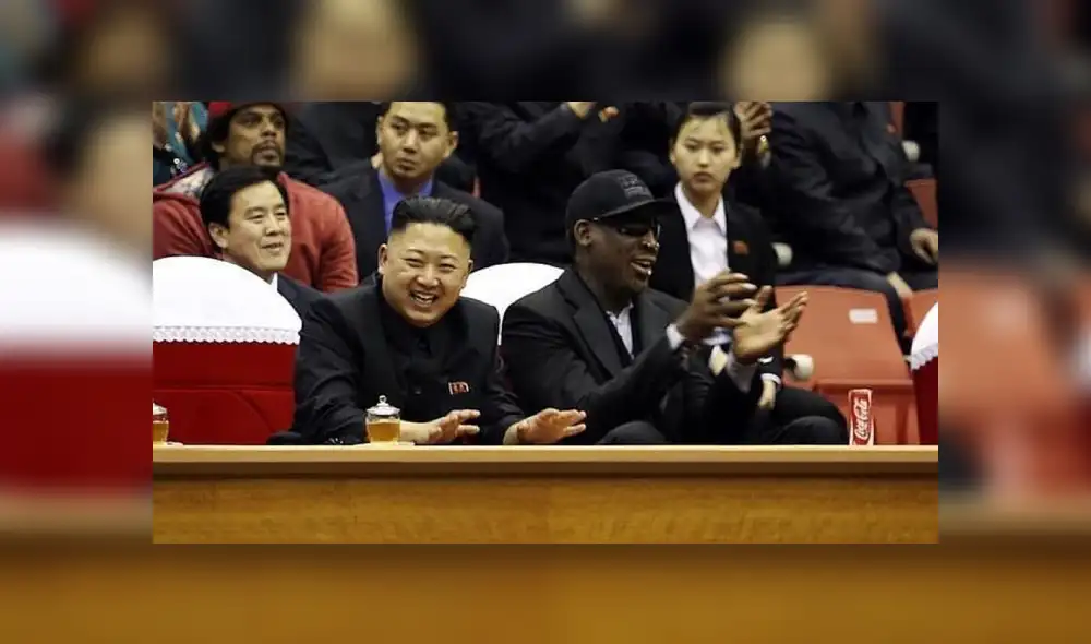 Dennis Rodman y Kim Jong-un Dennis Rodman y Kim Jong-un
