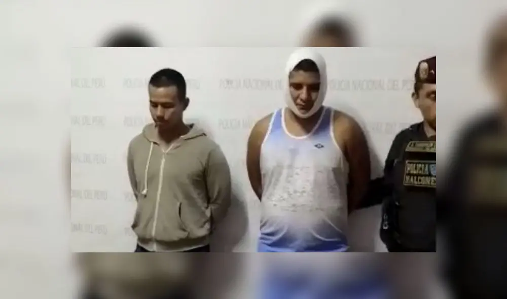 Sujetos fueron intervenidos y conducidos a la Depincri de Villa El Salvador. (Foto: PNP) Sujetos fueron intervenidos y conducidos a la Depincri de Villa El Salvador. (Foto: PNP)