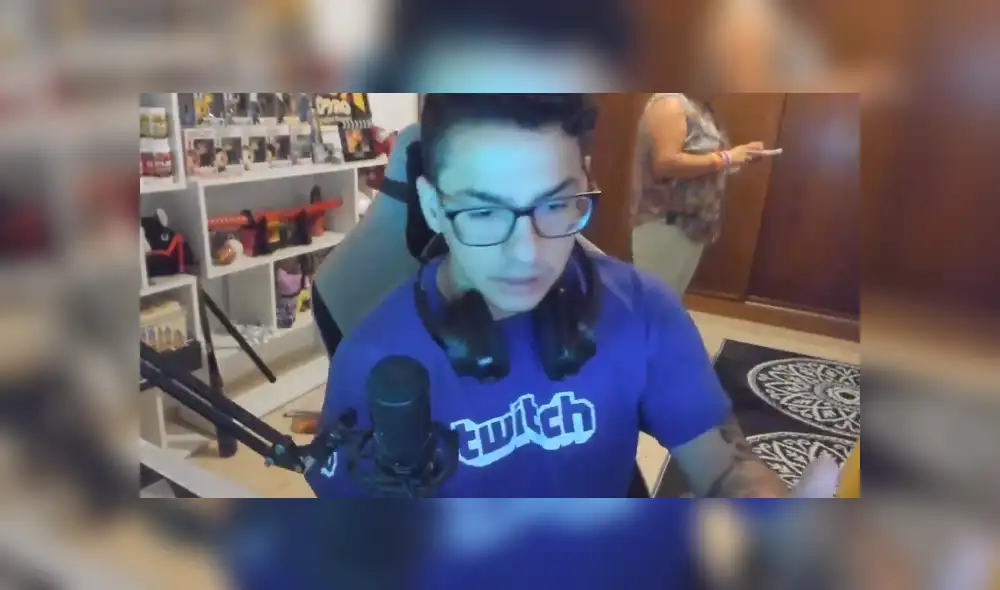 Desliza para ver la polémica reacción del streamer que indignó a miles en YouTube. Foto: Captura.
