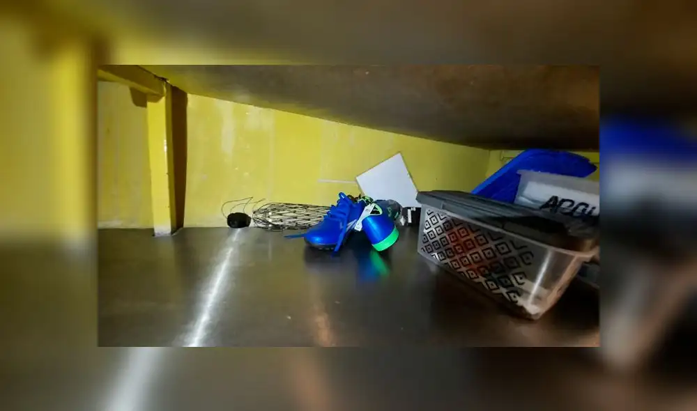 Hasta zapatillas fueron halladas en el supermercado. Foto: Difusión.