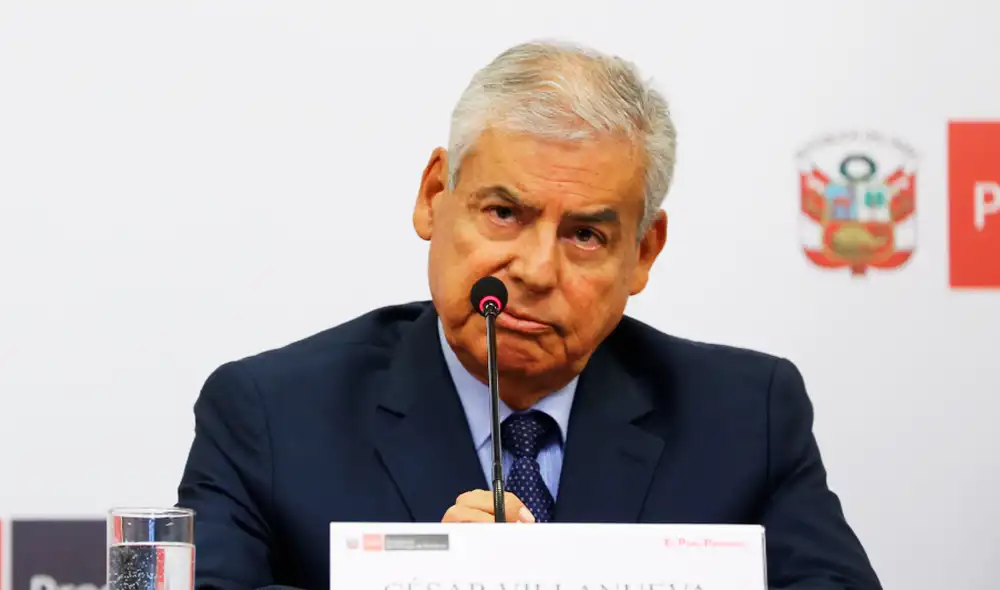 César Villanueva fue el jede de la PCM en el primer año de mandato de Martín Vizcarra. Foto: La República.