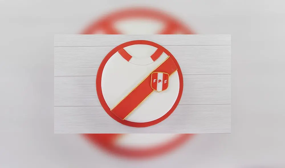 Torta camiseta de Perú para Rusia 2018 [video]