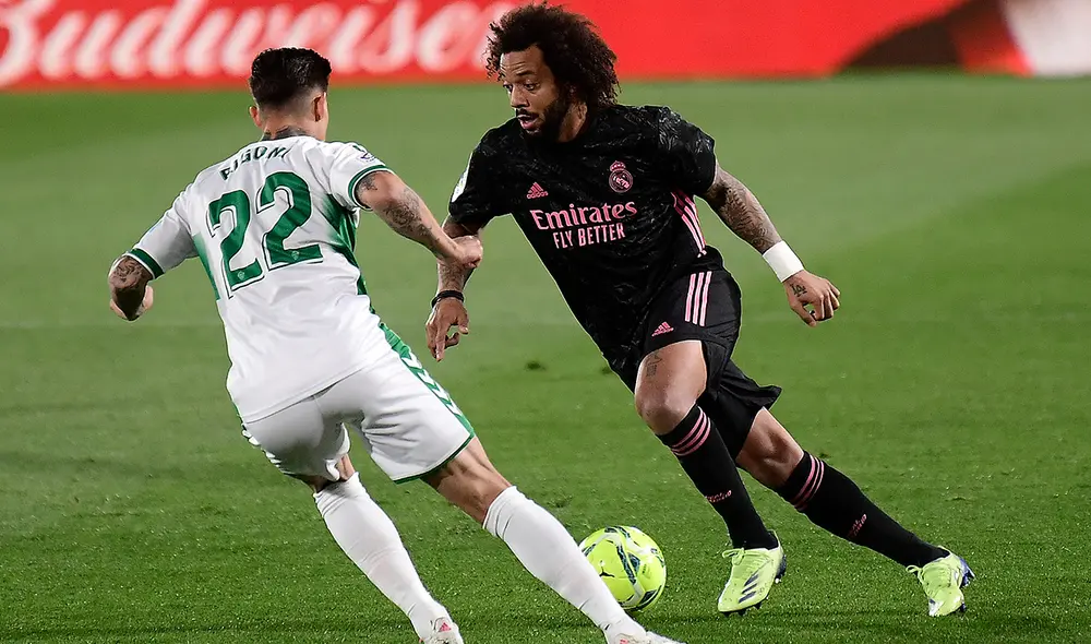 Elche y Real Madrid se miden en la fecha 16 de LaLiga Santander. Foto: AFP