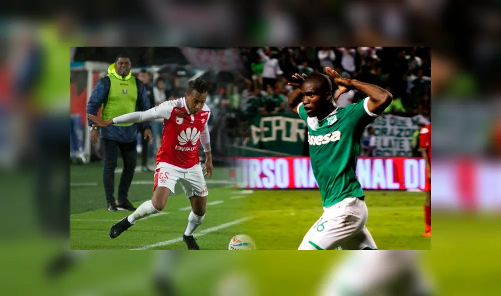Santa Fe y Deportivo Cali igualaron 1-1 por cuartos de la Copa Sudamericana [GOLES]