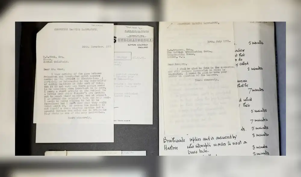 Encuentran cartas inéditas de Alan Turing en universidad inglesa