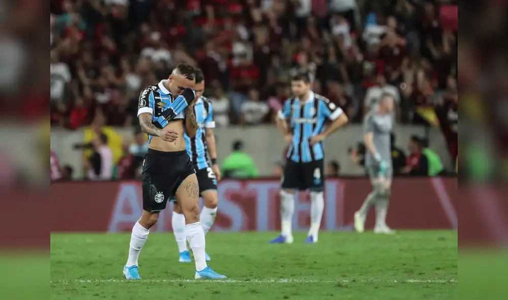 Flamengo le propinó una verdadera paliza a Gremio y volverá a jugar una final de Copa Libertadores después de 38 años. Foto: EFE. Flamengo le propinó una verdadera paliza a Gremio y volverá a jugar una final de Copa Libertadores después de 38 años. Foto: EFE.