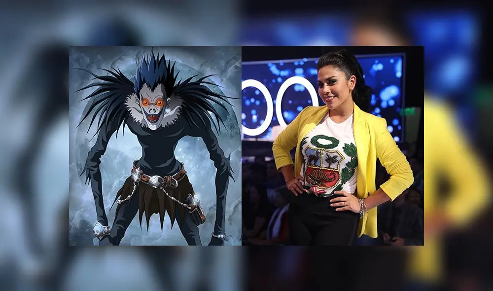 ¿Maricarmen Marín imita look de personaje de Death Note?