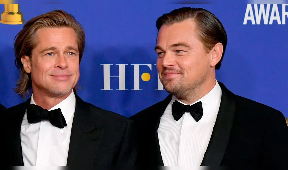Brad Pitt, Leonardo DiCaprio, Globos de Oro