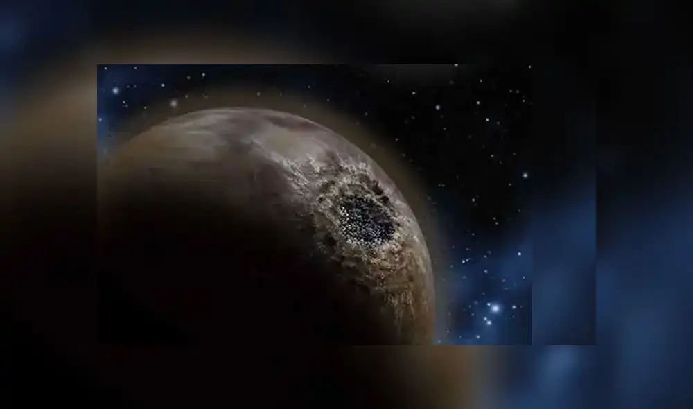 Ilustración de un planeta rico en diamantes. Crédito: Lynette Cook.