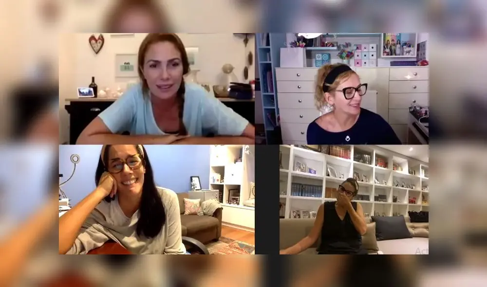 Rebeca Escribens comete infidencia sobre Katia Condos y Almendra Gomelsky durante videollamada