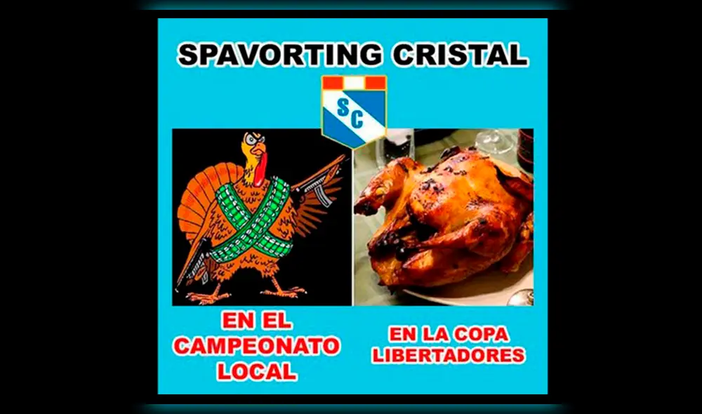 Divertidos memes luego de la clasificación de Sporting Cristal a la Sudamericana [FOTOS]