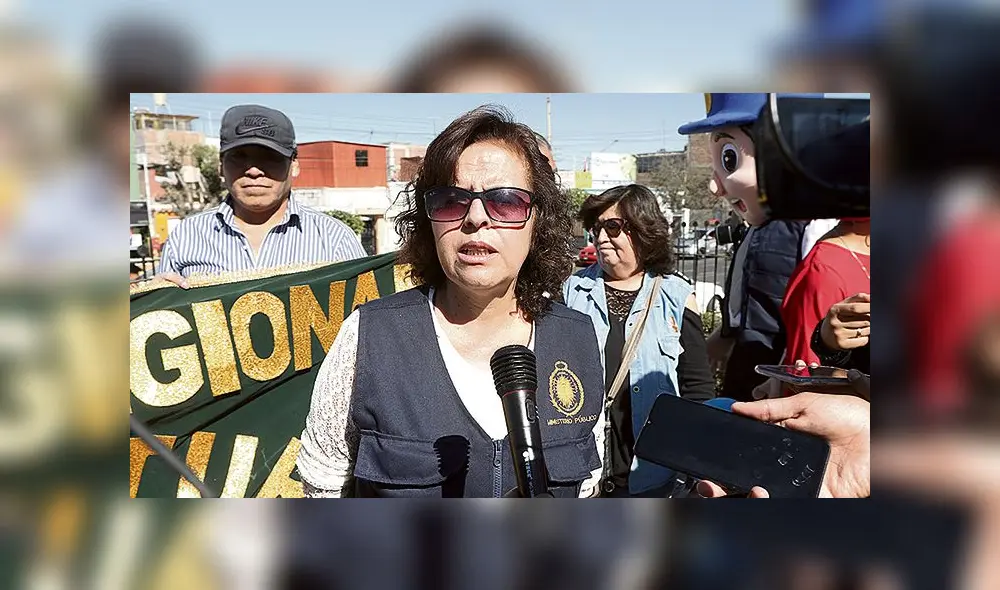 Fiscal Cecilia Ampuero. Fiscal Cecilia Ampuero.