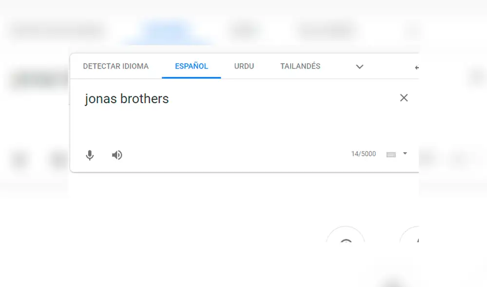 Google Translate Viral: colocan "Jonas Brothers" en el traductor y resultado enloquece a fanáticas [VIDEO]