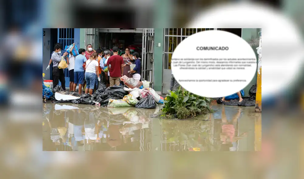 Facebook: peluquería de San Juan de Lurigancho genera indignación por comunicado sobre el aniego y damnificados Facebook: peluquería de San Juan de Lurigancho genera indignación por comunicado sobre el aniego y damnificados