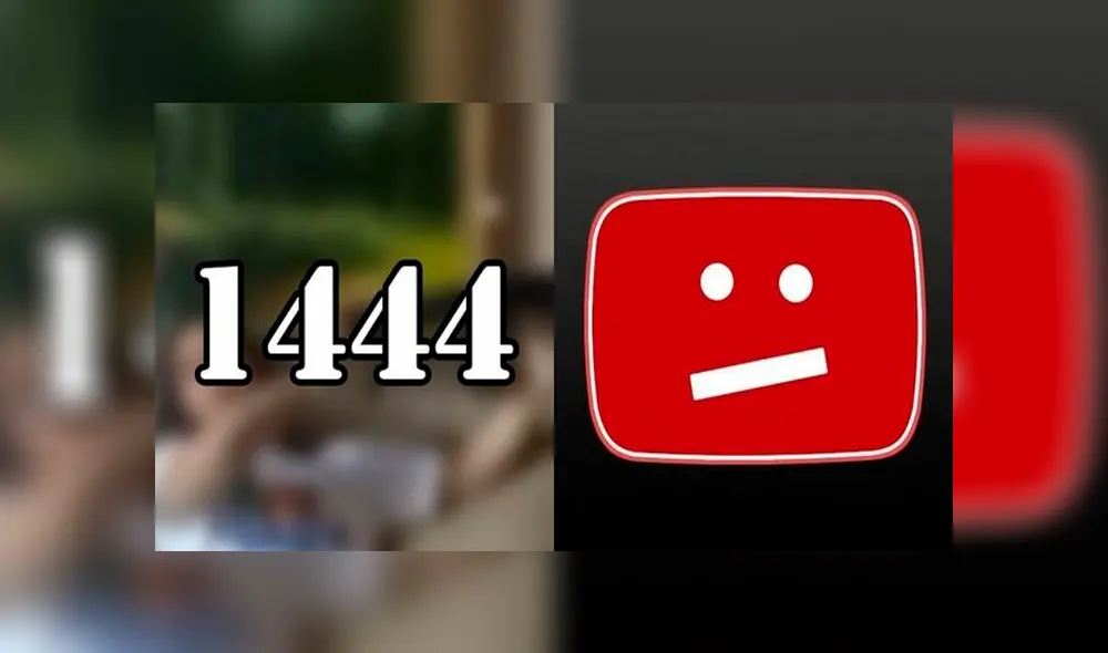 El youtuber de terror estalló en ira cuando YouTube censuró su reseña sobre el polémico video 1444 que supuestamente tiene una maldición.