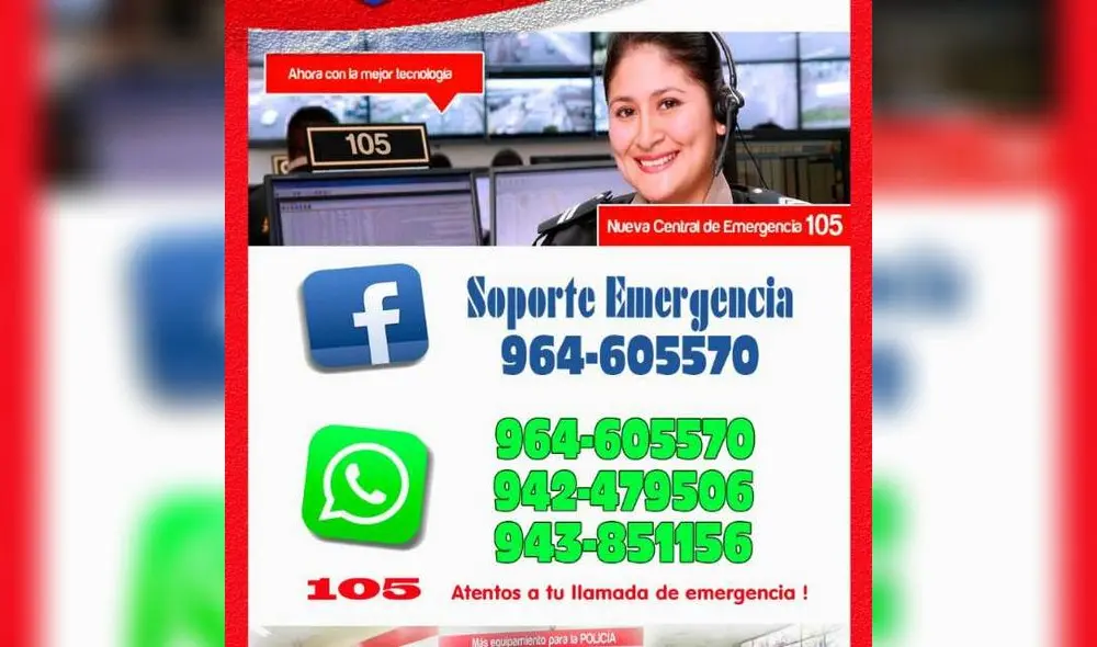 Policía Nacional implementa tres números con Whatsapp para enfrentar la delincuencia