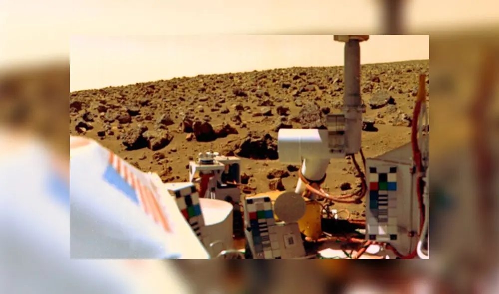 Las sondas Viking aterrizaron en Marte en 1976. Foto: NASA.