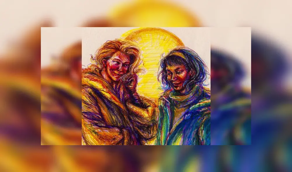 La Fuega, una mujer que encontró, a través del arte, una poderosa arma para luchar contra la violencia de género. (Foto: Instagram / @lafuegailustra)