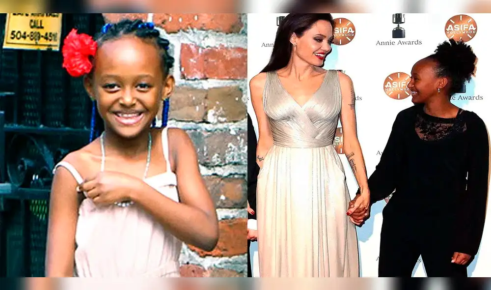 Zahara cautiva a paparazzis con radical transformación al lado de Angelina Jolie [VIDEO]