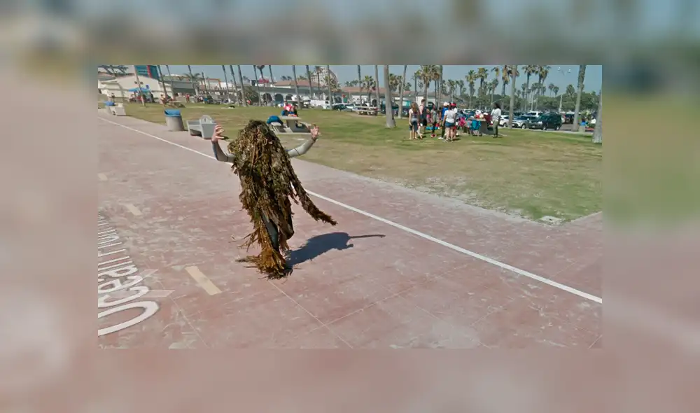 Google Maps: Aterrados quedaron usuarios tras ver al 'Tío cosa' saliendo del mar [FOTOS]