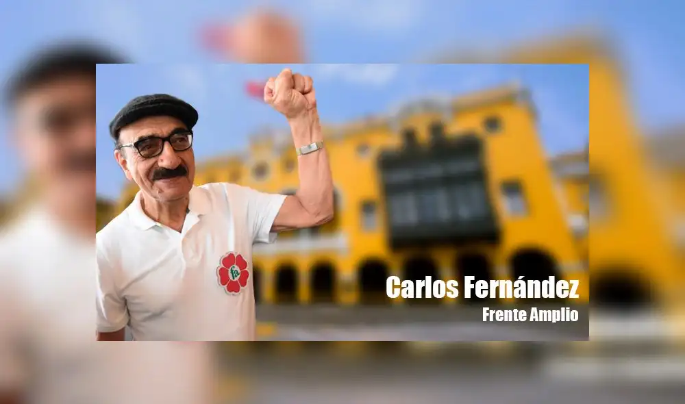 Enrique Fernández tienta el sillón municipal de Lima con Frente Amplio Enrique Fernández tienta el sillón municipal de Lima con Frente Amplio