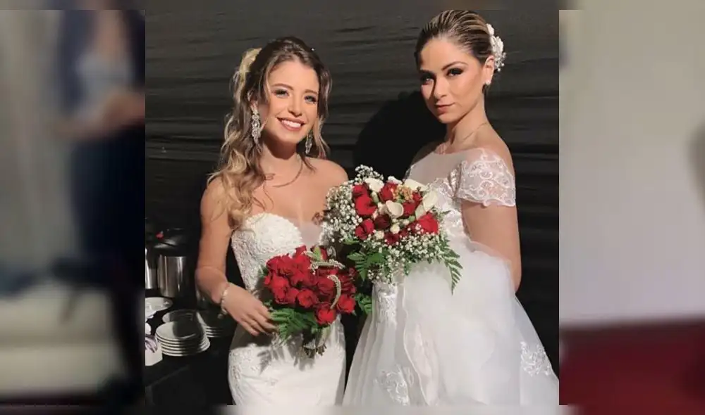 Flavia Laos se viste de novia y la asustan con terrible predicción