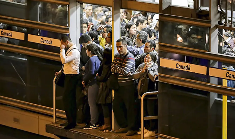 La noche que el transporte público de Lima colapsó