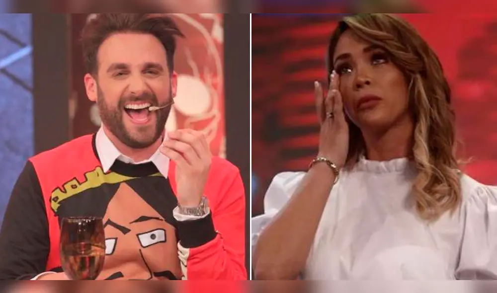 Rodrigo González se burla de Sheyla Rojas por cometer error con filtro de Instagram Rodrigo González se burla de Sheyla Rojas por cometer error con filtro de Instagram