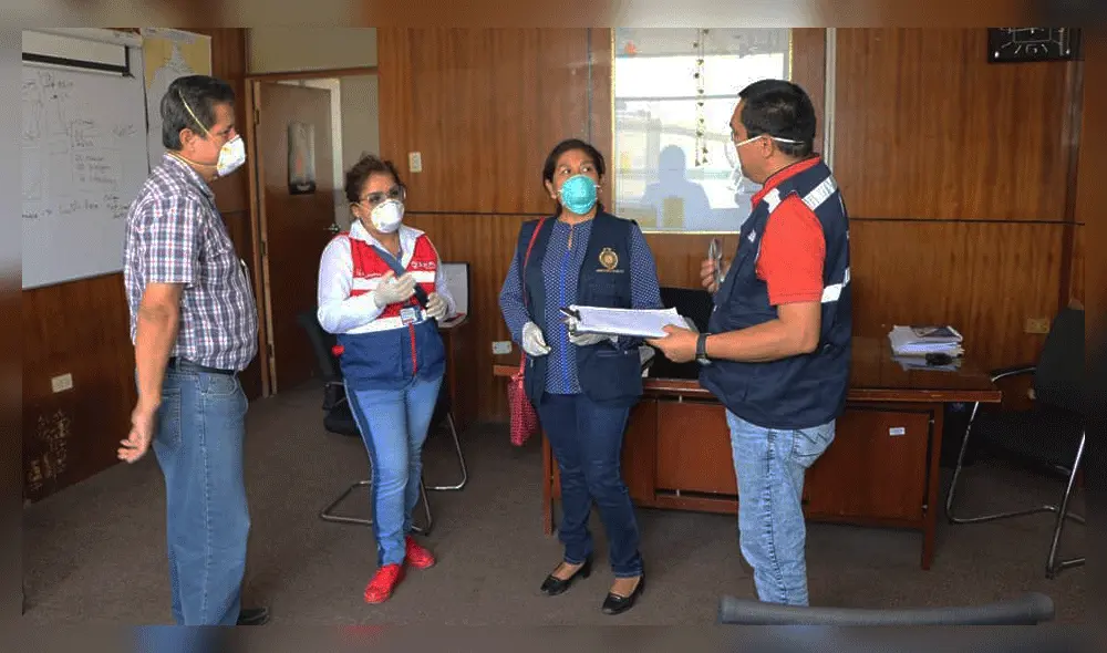 Fiscalía pidió a Geresa entregar implementos a personal de salud. Fiscalía pidió a Geresa entregar implementos a personal de salud.