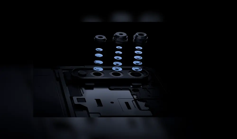 Triple cámara trasera del Vivo Y19.