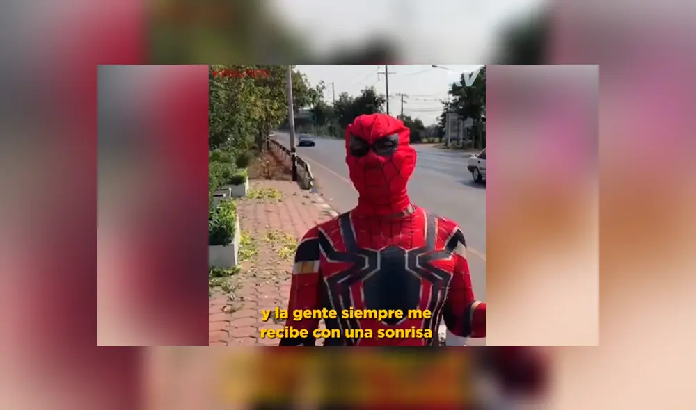 Facebook viral: vendedor de flores se vuelve’ famoso’ tras disfrazarse como Spiderman para ofrecer sus productos Facebook viral: vendedor de flores se vuelve’ famoso’ tras disfrazarse como Spiderman para ofrecer sus productos