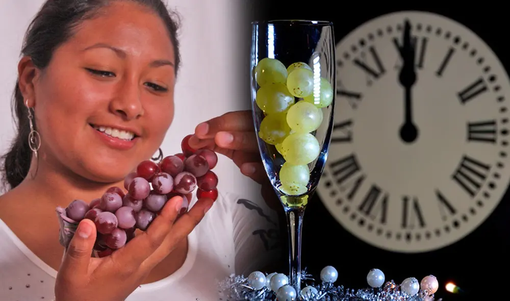Cono el por qué se comen 12 uvas el 31 de diciembre. Foto: composición LR/La República/difusión