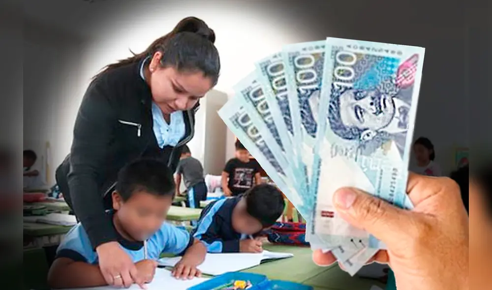 Sueldo docente 2023: este es el incremento salarial para profesores y los bonos que Minedu les dará este año. Foto: composición LR/LR/archivo