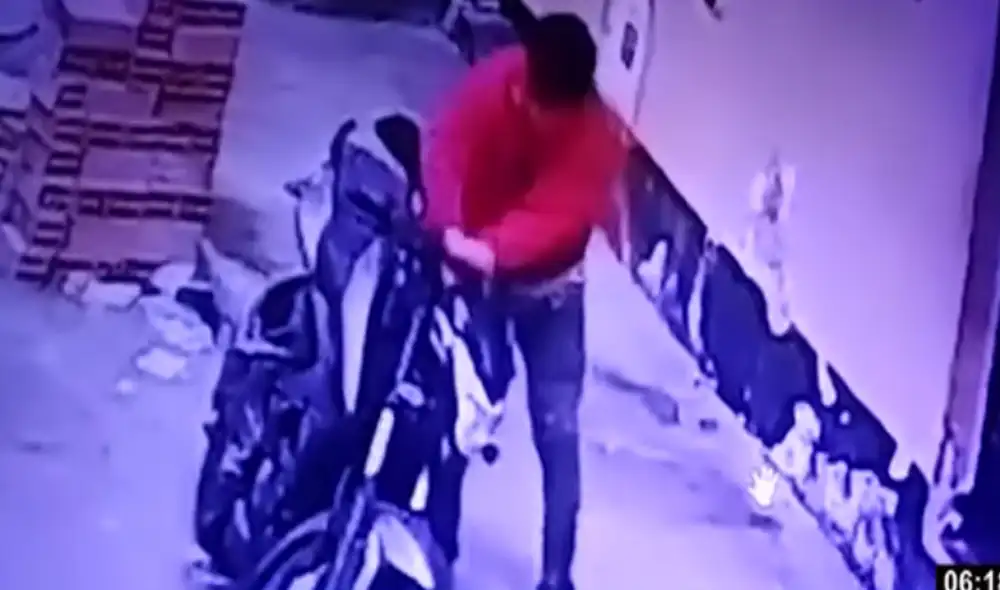 El robo ocurrió en apenas unos segundos.