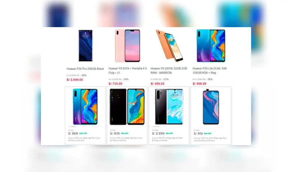Black Friday 2020: encuentra celulares Huawei, Samsung y Apple con hasta 50% de descuento Black Friday 2020: encuentra celulares Huawei, Samsung y Apple con hasta 50% de descuento