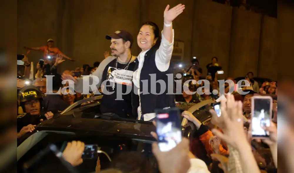 Keiko Fujimori sale de prisión: imágenes de su excarcelación [GALERÍA] 